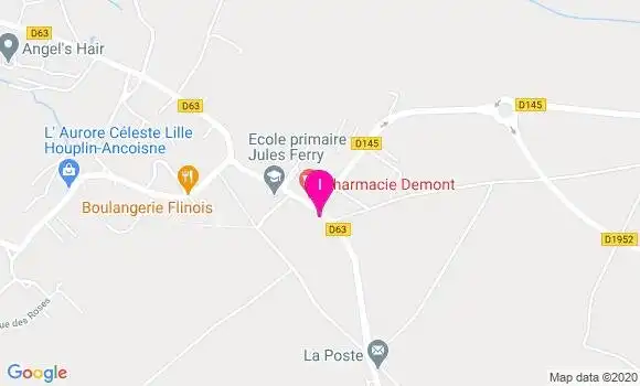 Localisation Frederique Duthoit