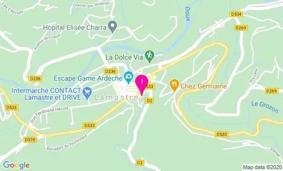 Localisation Anne Cecile Dumoulin