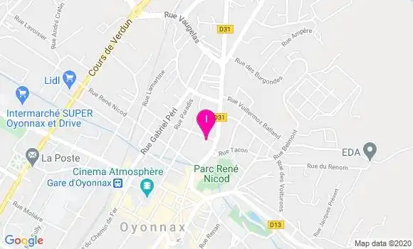 Localisation Laetitia Serpentini