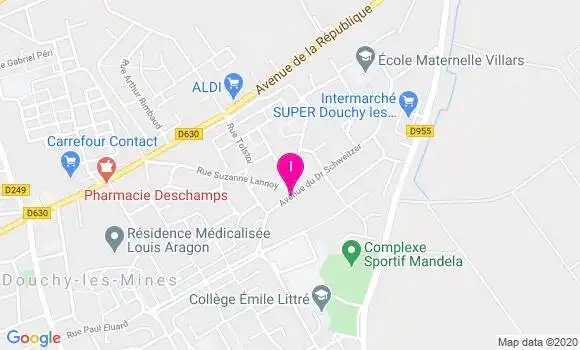 Localisation Nathalie Collard