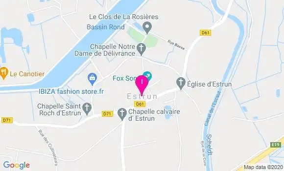 Localisation Sabine Coupez