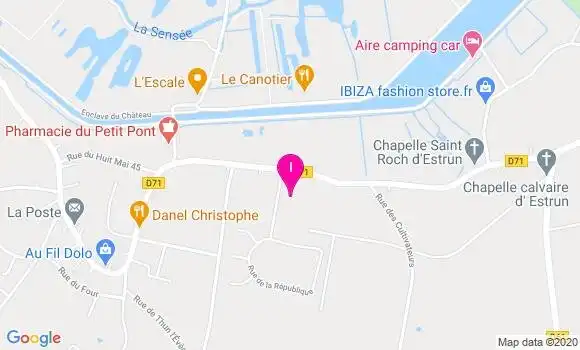 Localisation Karel Wouters
