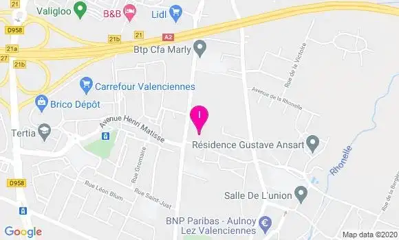 Localisation Sandrine Coullare