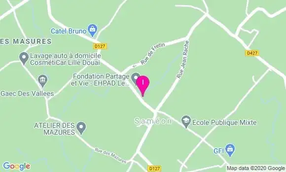 Localisation Catherine Curvers