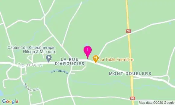 Localisation Samuel Verlinden