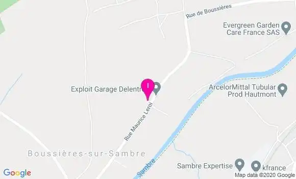 Localisation Nadia Meurice