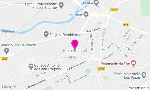Localisation Anne Glacet