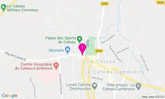 Localisation Christelle Huvelle