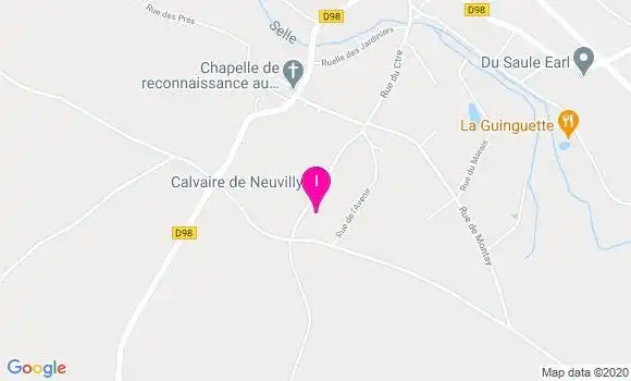 Localisation Elodie Delvallee