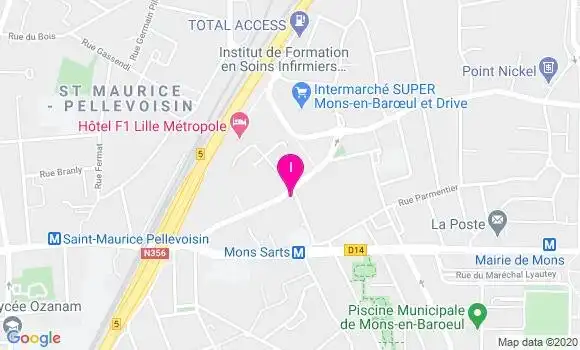 Localisation Anne Marie Delannoy