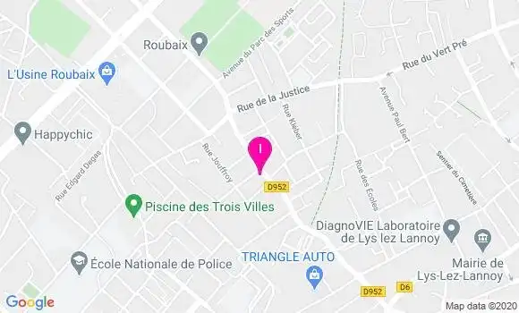 Localisation Isabelle Gillard