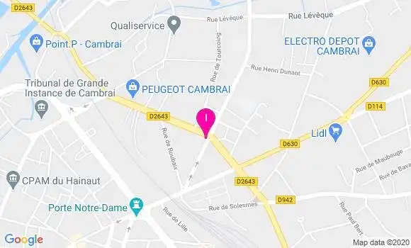 Localisation Gregory Briquet