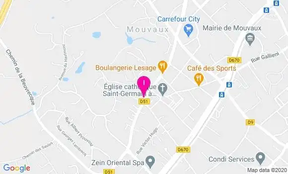 Localisation Elise Bedigie
