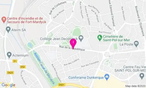 Localisation Valerie Coussemacker Achte