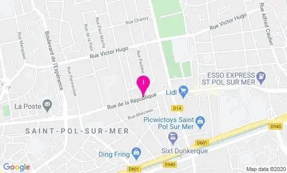 Localisation Dorothee Blaevoet Pourret