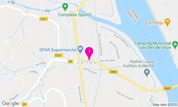 Localisation Malory Perot