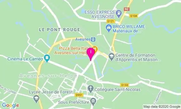 Localisation Pauline Couvreur