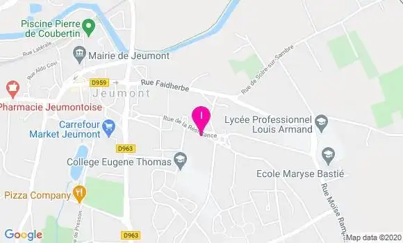 Localisation Cathy Levaux