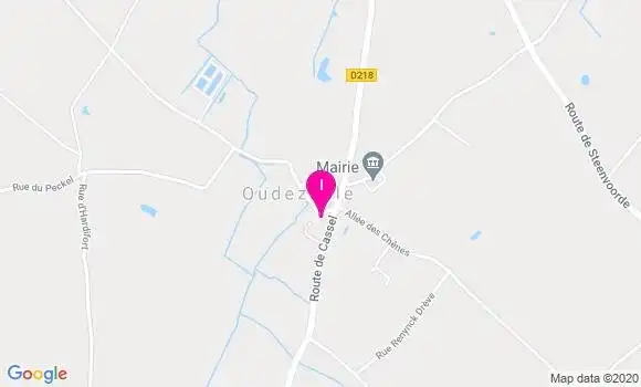Localisation Isabelle Cleenewerck