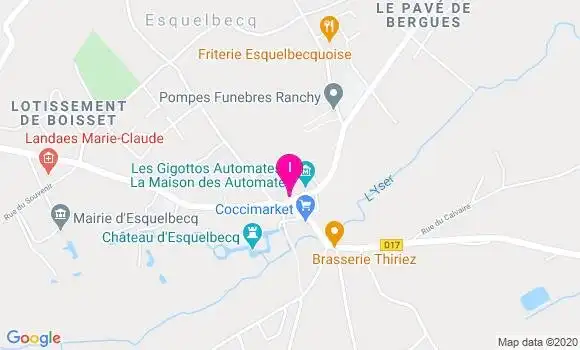 Localisation Thibaut Demazieres