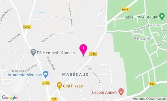 Localisation Isabelle Dupire