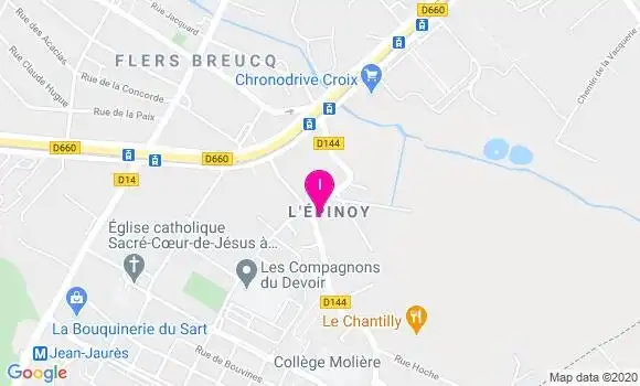 Localisation Catherine Deligny