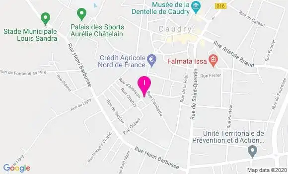Localisation Amelie Burlion