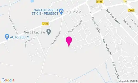 Localisation Audrey Laude