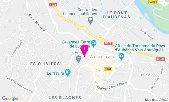 Localisation Francoise Lunel