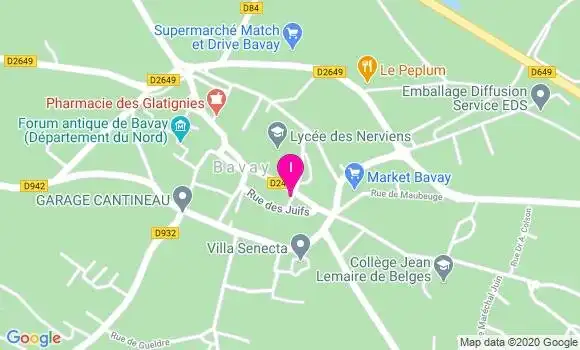 Localisation Catherine Senentz