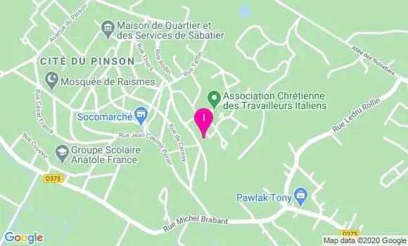 Localisation Nadege Cardon