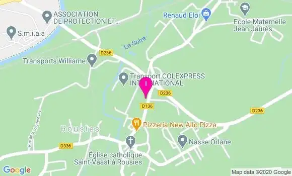 Localisation Virginie Cuisset Guyaux