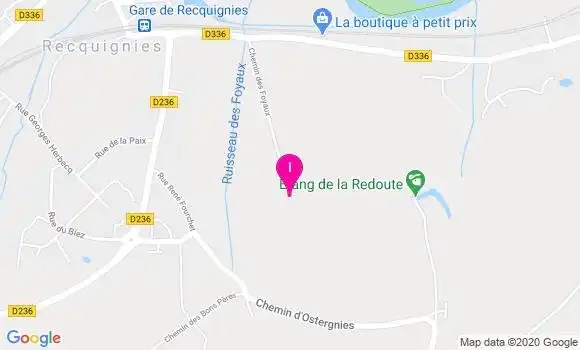 Localisation Caroline Detrez