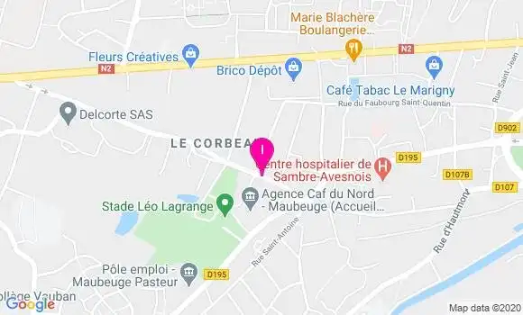 Localisation Sabrina De Bruyne
