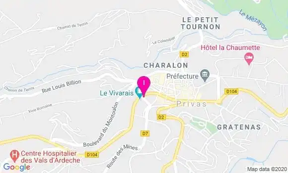 Localisation Francoise Dargaud