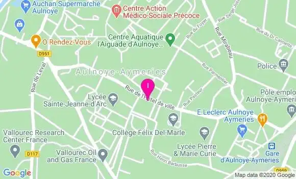 Localisation Stephanie Vasseur