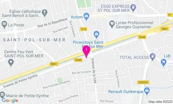 Localisation Audrey Laplace