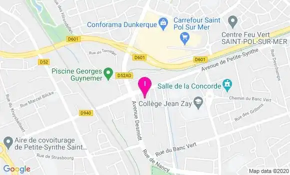 Localisation Isabelle Willynck