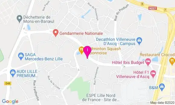 Localisation Virginie Menard