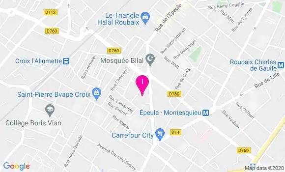 Localisation Marie Faye