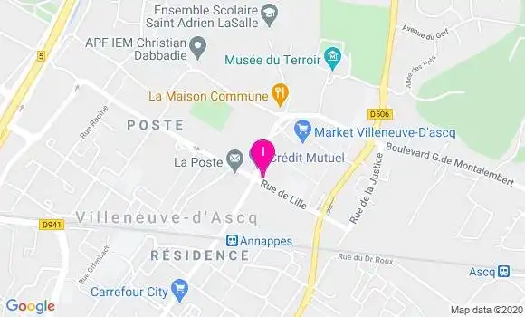 Localisation Carine Dubos