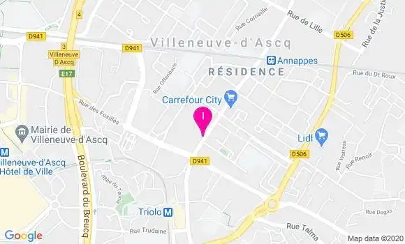 Localisation Catherine Pottiez