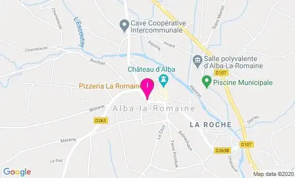 Localisation Mireille Robin
