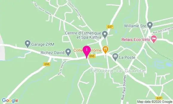 Localisation Sabrina Degres
