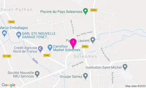 Localisation Laurence Colpin Bauvois