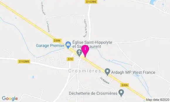 Localisation Thomas Dejonghe