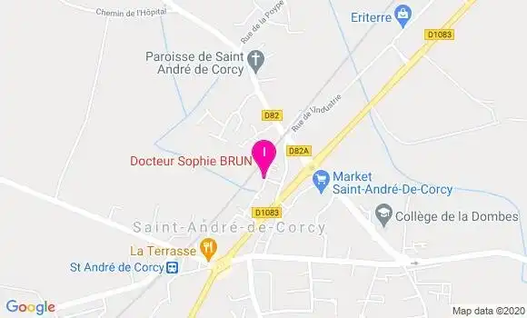 Localisation Corinne Demogue