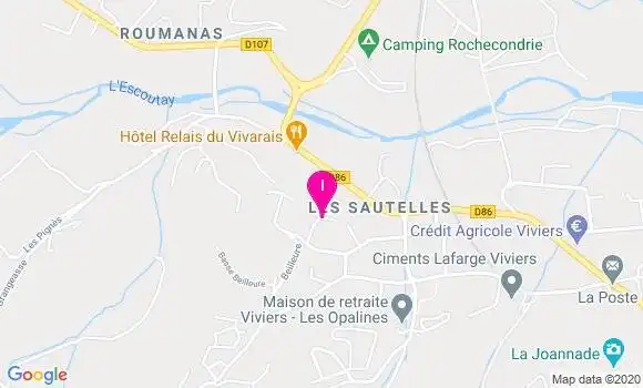 Localisation Christel Odou