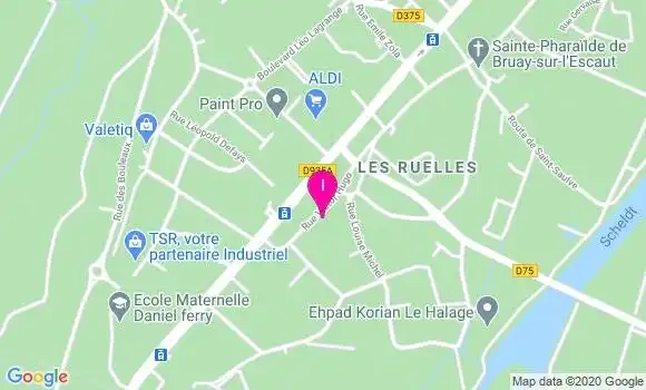 Localisation Severine Donnaint Dudziak