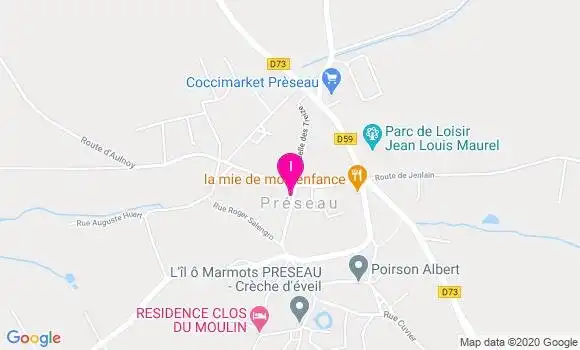 Localisation Fabienne Delforge